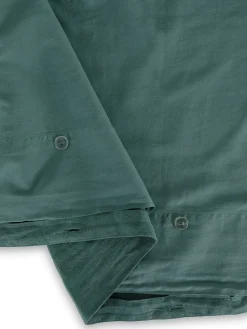 coincasa Biancheria Da Letto|Copripiumini|Copripiumino in lino e cotone tinta unita Zefiro Verde