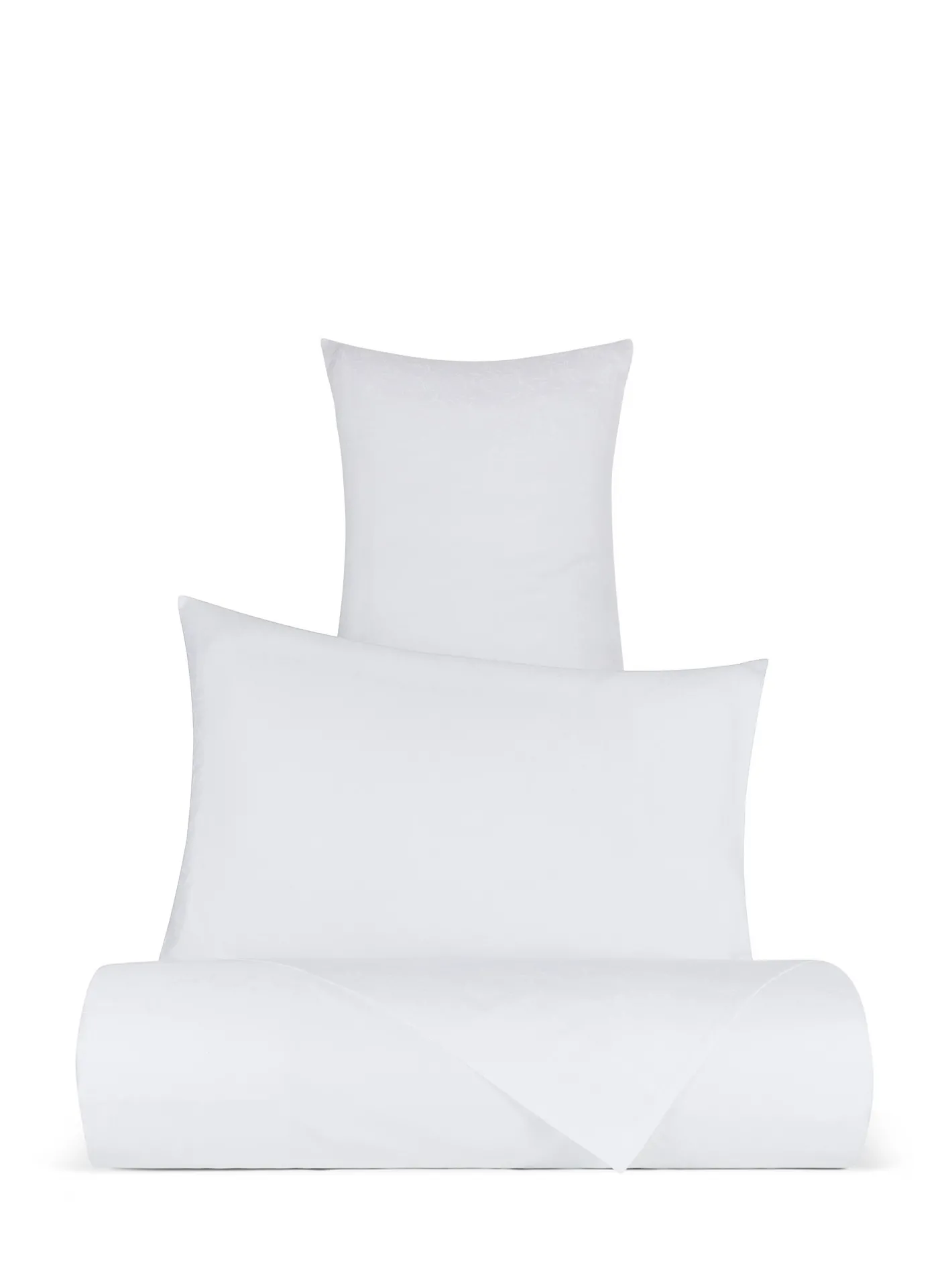 coincasa Biancheria Da Letto|Copripiumini|Copripiumino in pregiato cotone percalle Portofino Bianco