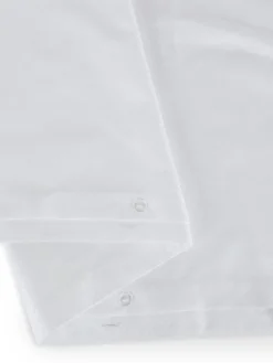 coincasa Biancheria Da Letto|Copripiumini|Copripiumino in pregiato cotone percalle Portofino Bianco