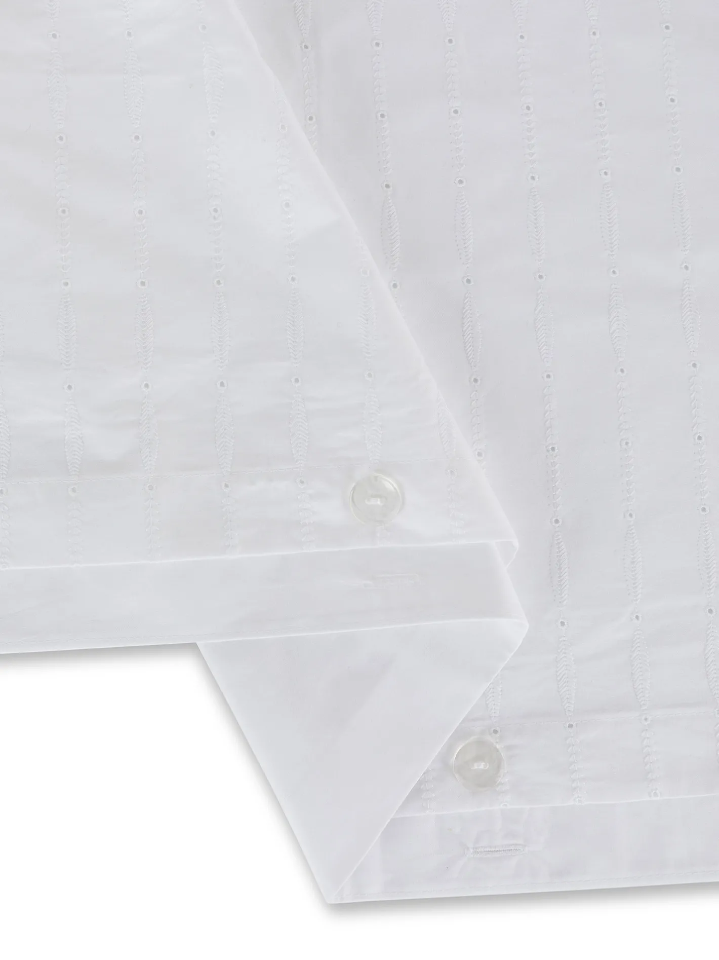 coincasa Biancheria Da Letto|Copripiumini|Copripiumino in pregiato cotone percalle Portofino Bianco