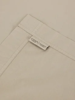 society limonta Biancheria Da Letto|Copripiumini|Copripiumino percalle di cotone stampato Special Capsule SOCIETY Made in Italy per Coincasa Beige scuro