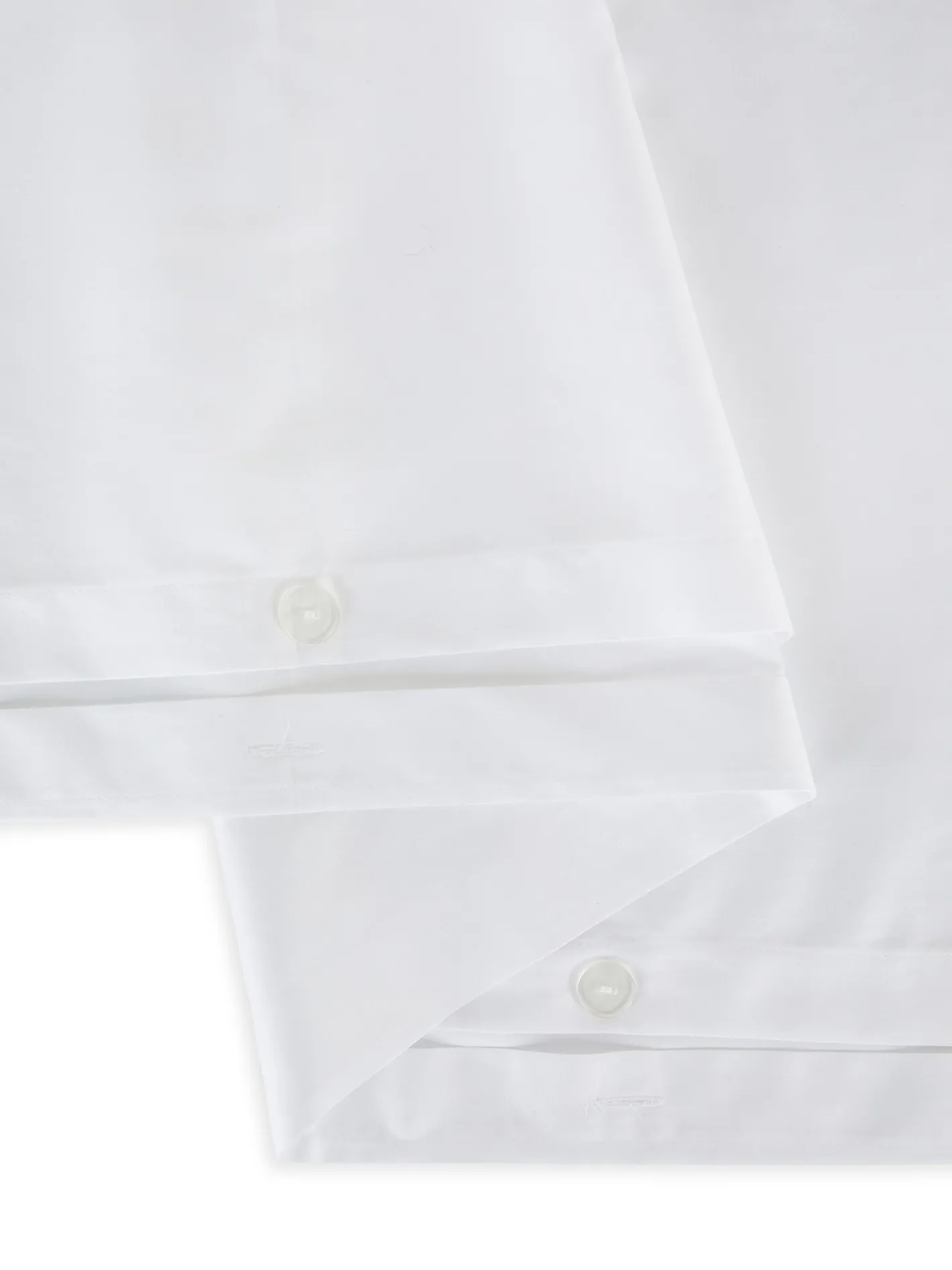 coincasa Biancheria Da Letto|Copripiumini|Copripiumino ricamato in raso di cotone extra fine Portofino Bianco