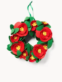 coincasa Ghirlande Natalizie|Corona in feltro Multicolor