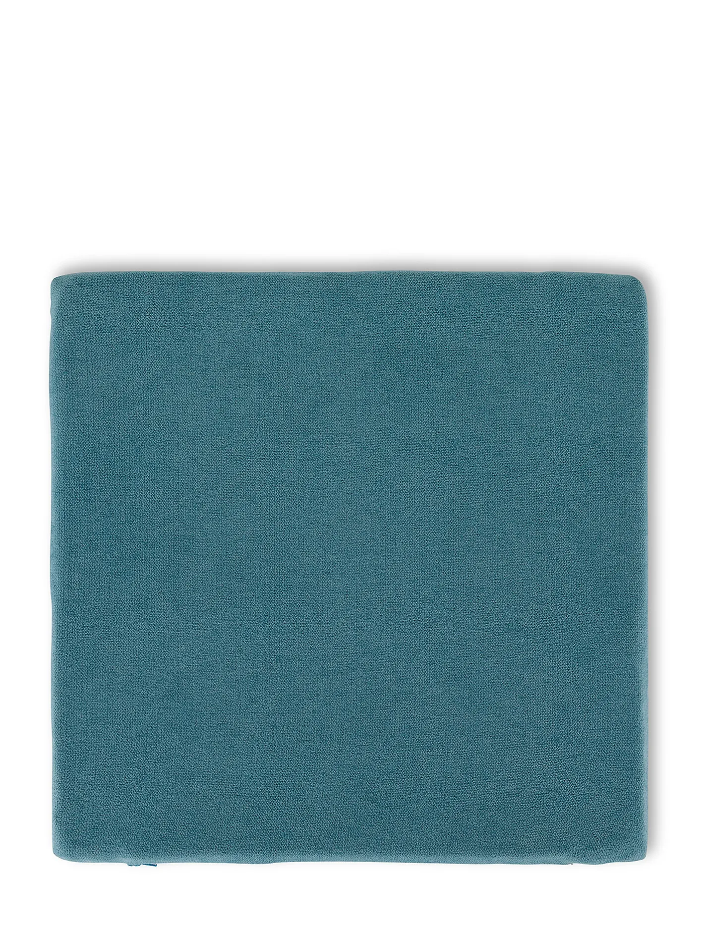 coincasa Cuscini Per Sedie|Cuscino da sedia in cotone tinta unita Blu