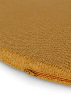 coincasa Cuscini Per Sedie|Cuscino da sedia in cotone tinta unita Giallo