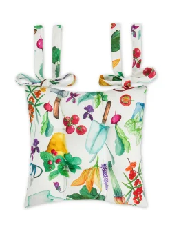 coincasa Cuscini Per Sedie|Cuscino da sedia panama di cotone stampa vegetale Multicolor