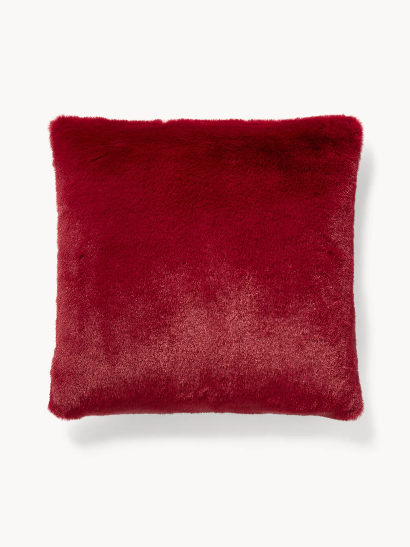 coincasa Cuscini Letto|Camera Da Letto|Cuscino effetto pelo tinta unita Rosso