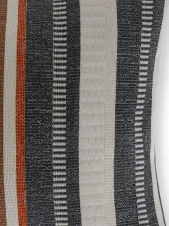 coincasa Cuscini|Cuscini Divano|Cuscino jacquard motivo righe 35x55cm Marrone