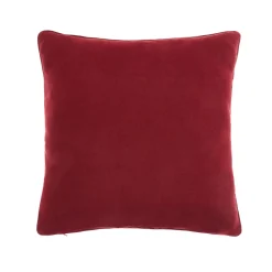 coincasa Cuscini|Cuscini Divano|Cuscino melange tinta unita Rosso scuro