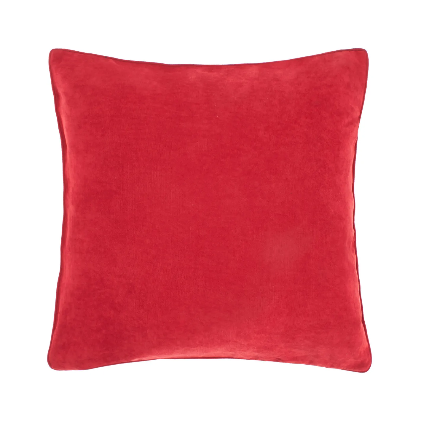 coincasa Cuscini|Cuscini Divano|Cuscino melange tinta unita Rosso ciliegia