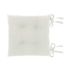 coincasa Cuscini Per Sedie|Cuscino sedia slub cotone Bianco