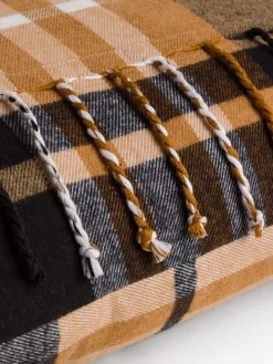 coincasa Cuscini|Cuscini Divano|Cuscino 45x45 cm in cotone check Beige