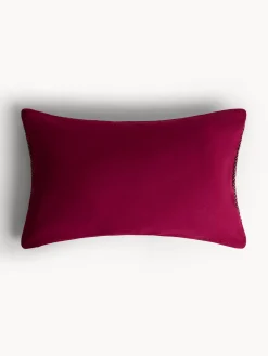 coincasa Cuscini|Cuscini Divano|Cuscino 35x55 cm in mohair righe zigzag Viola chiaro