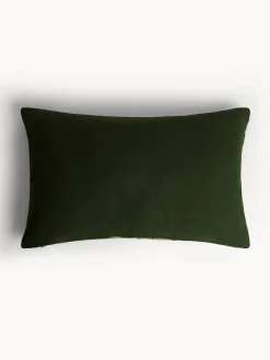 coincasa Cuscini|Cuscini Divano|Cuscino 35x55 cm in mohair righe zigzag Verde