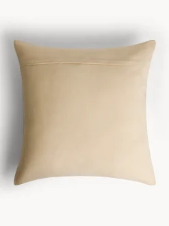 coincasa Cuscini|Cuscini Divano|Cuscino 50x50 cm in puro cotone jacquard con motivo floreale Bianco