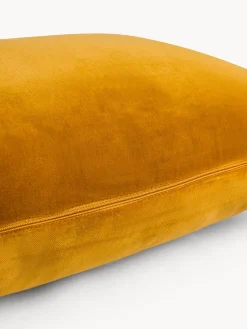 coincasa Cuscini|Cuscini Divano|Cuscino 35x50 cm in velluto con applicazioni Giallo ocra