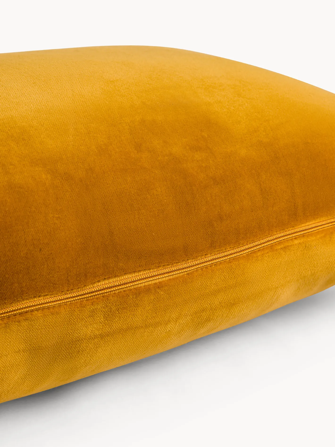 coincasa Cuscini|Cuscini Divano|Cuscino 35x50 cm in velluto con applicazioni Giallo ocra