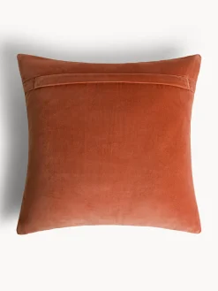 coincasa Cuscini|Cuscini Divano|Cuscino 50x50 cm in velluto righe a contrasto Rosa