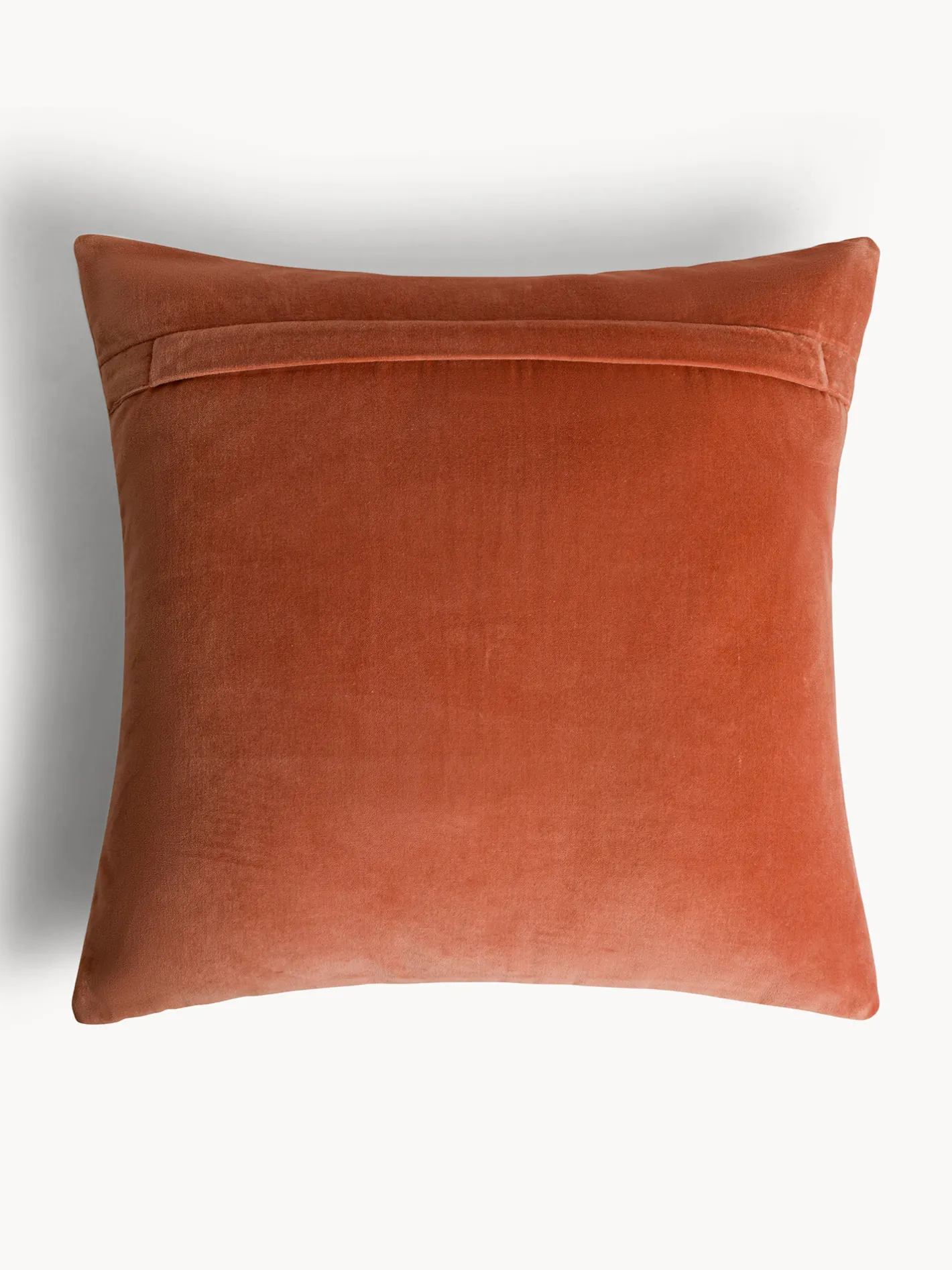 coincasa Cuscini|Cuscini Divano|Cuscino 50x50 cm in velluto righe a contrasto Rosa