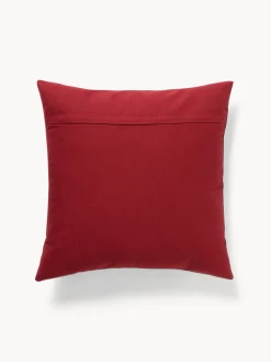 coincasa Cuscini Divano|Cuscini Natalizi|Cuscino 45x45 cm intagli laser Rosso