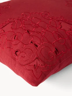 coincasa Cuscini Divano|Cuscini Natalizi|Cuscino 45x45 cm intagli laser Rosso