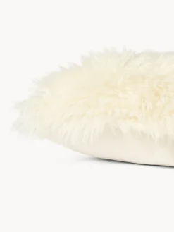 coincasa Cuscini Divano|Cuscini Natalizi|Cuscino 45x45 effetto pelliccia Bianco