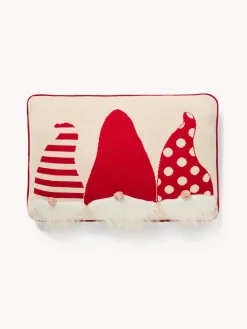 coincasa Cuscini Divano|Cuscini Natalizi|Cuscino 45x45 gnomi natalizi Bianco