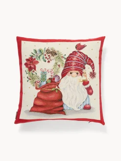 coincasa Cuscini Divano|Cuscini Natalizi|Cuscino 43x43 gnomo Gobelin Multicolor