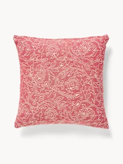 coincasa Cuscini Divano|Cuscini Natalizi|Cuscino 50x50 in cotone jacquard Rosso