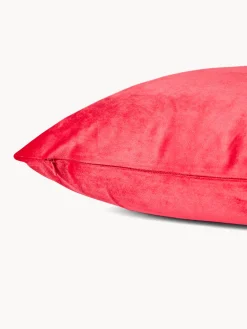 coincasa Cuscini Divano|Cuscini Natalizi|Cuscino 40x60 in velluto tinta unita Rosso