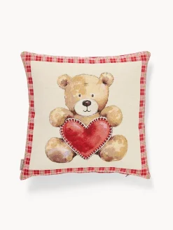 coincasa Cuscini Divano|Cuscini Natalizi|Cuscino 43x43 orsetto Gobelin Multicolor