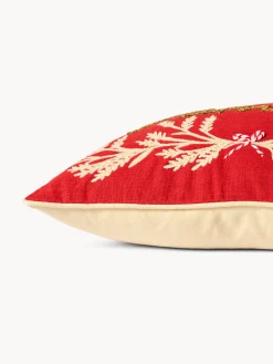 coincasa Cuscini Divano|Cuscini Natalizi|Cuscino 35x50 ricamo joy Rosso