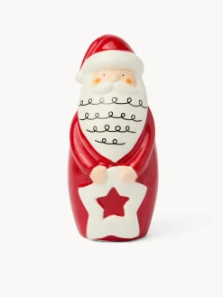 coincasa Altre Decorazioni Natalizie|Decorazione in ceramica con led Rosso