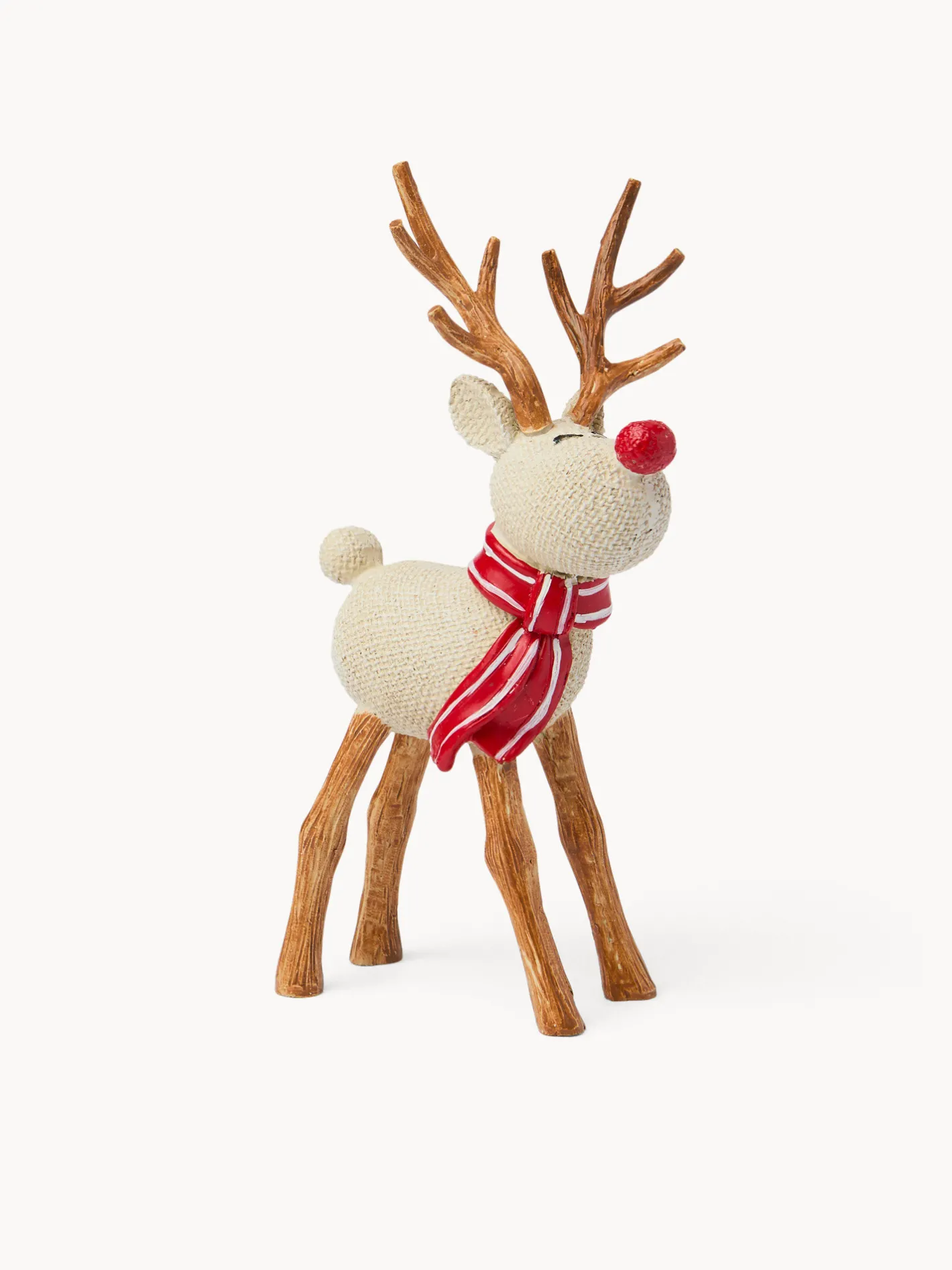 coincasa Altre Decorazioni Natalizie|Decorazione in resina a forma di renna Beige