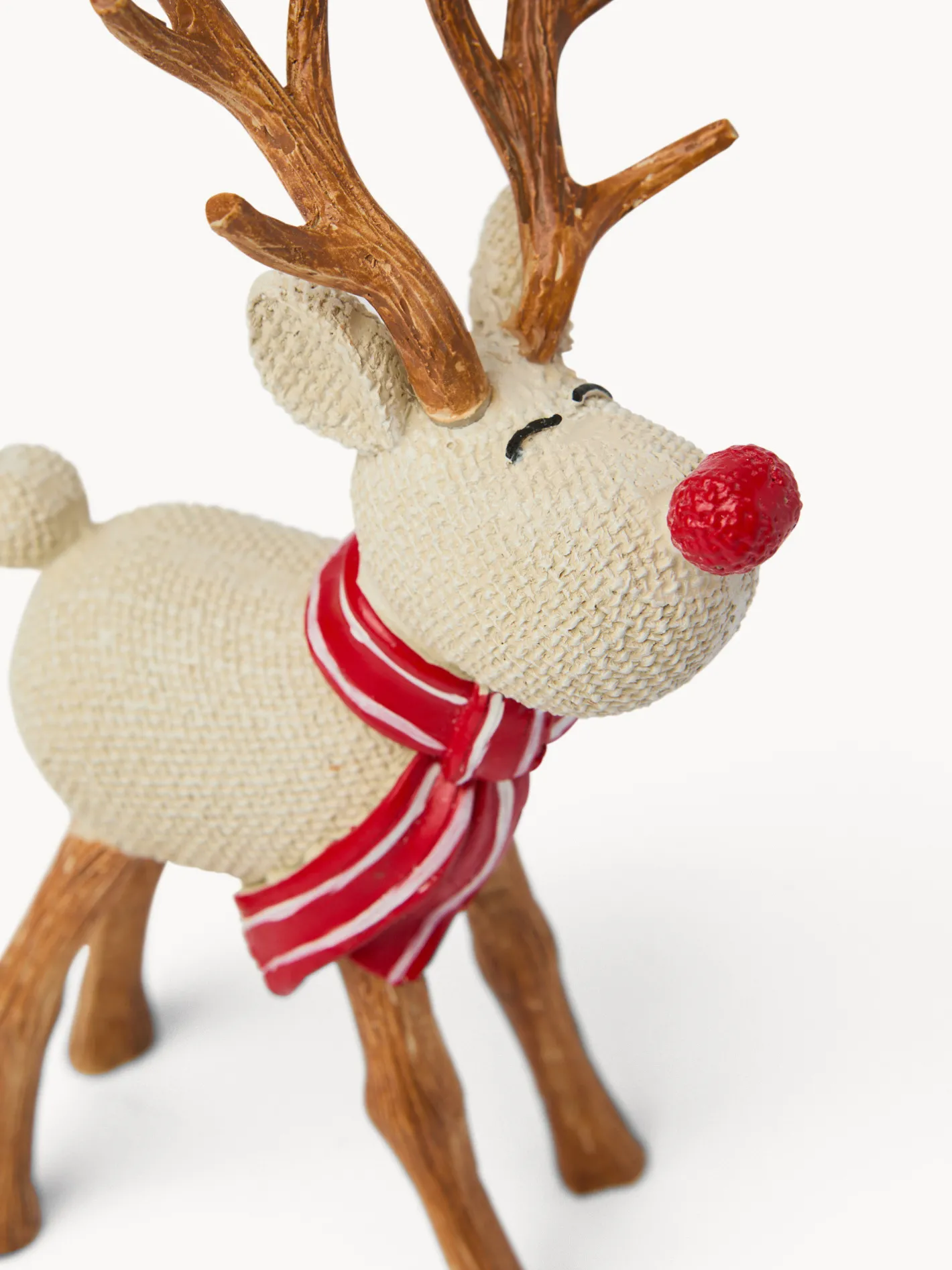 coincasa Altre Decorazioni Natalizie|Decorazione in resina a forma di renna Beige