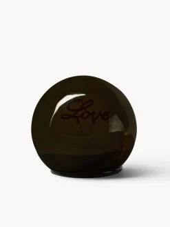 coincasa Altre Decorazioni Natalizie|Decorazione in vetro con scritta love a led Grigio