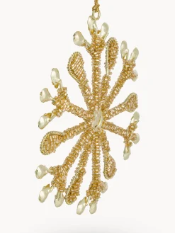 coincasa Altre Decorazioni|Decorazione per albero a forma di fiocco di neve in feltro Grigio argento