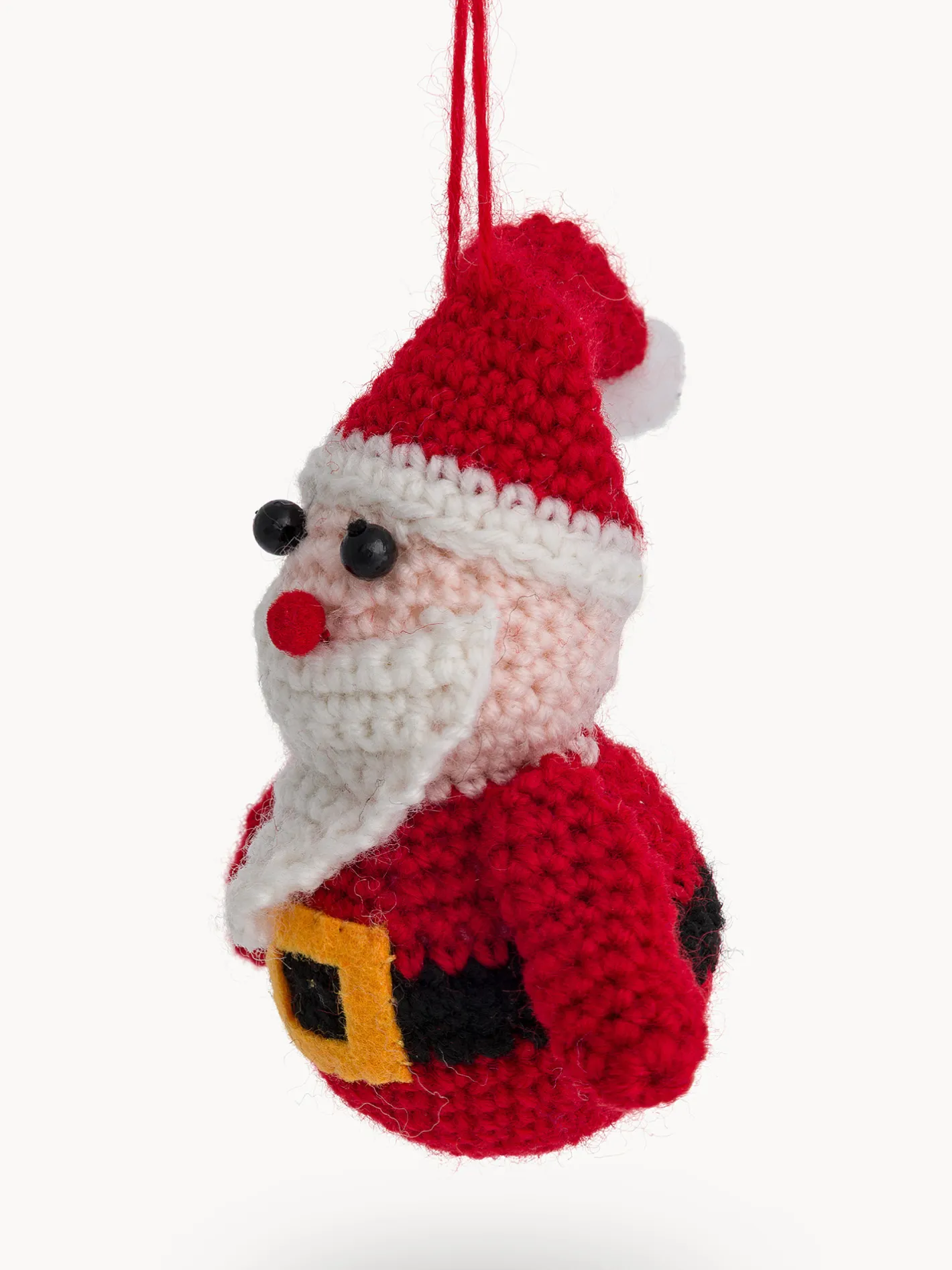 coincasa Altre Decorazioni|Decorazione per albero in crochet Rosso