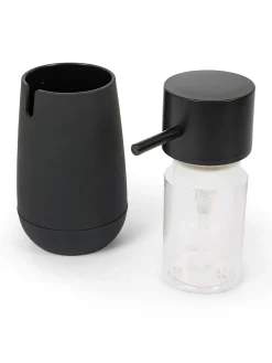 coincasa Accessori Bagno|Biancheria Bagno|Dispenser in plastica opaca Nero