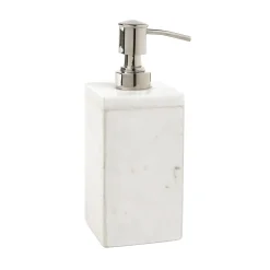 coincasa Accessori Bagno|Biancheria Bagno|Dispenser sapone Marmo Bianco
