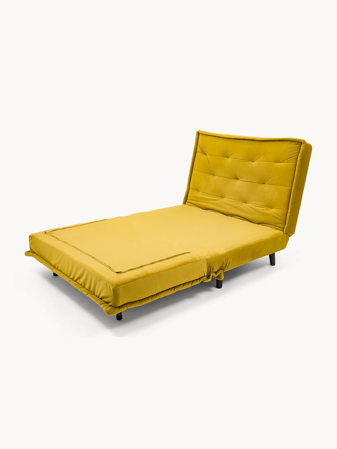 coincasa Divani Poltrone E Pouf|Divano letto Guest con rivestimento in velluto di poliestere riciclato Verde lime