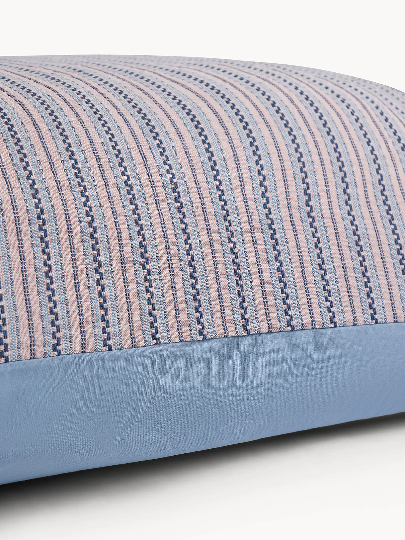 coincasa Biancheria Da Letto|Federe E Copricuscini|Federa in cotone lavato con lavorazione jacquard Multicolor