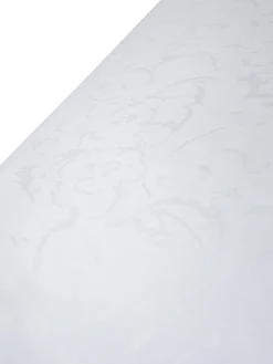 coincasa Biancheria Da Letto|Federe E Copricuscini|Federa in cotone percalle jacquard Portofino Bianco