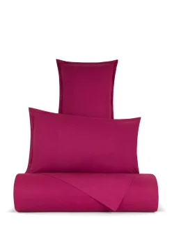 coincasa Federe E Copricuscini|Biancheria Da Letto|Federa in cotone percalle Zefiro Viola