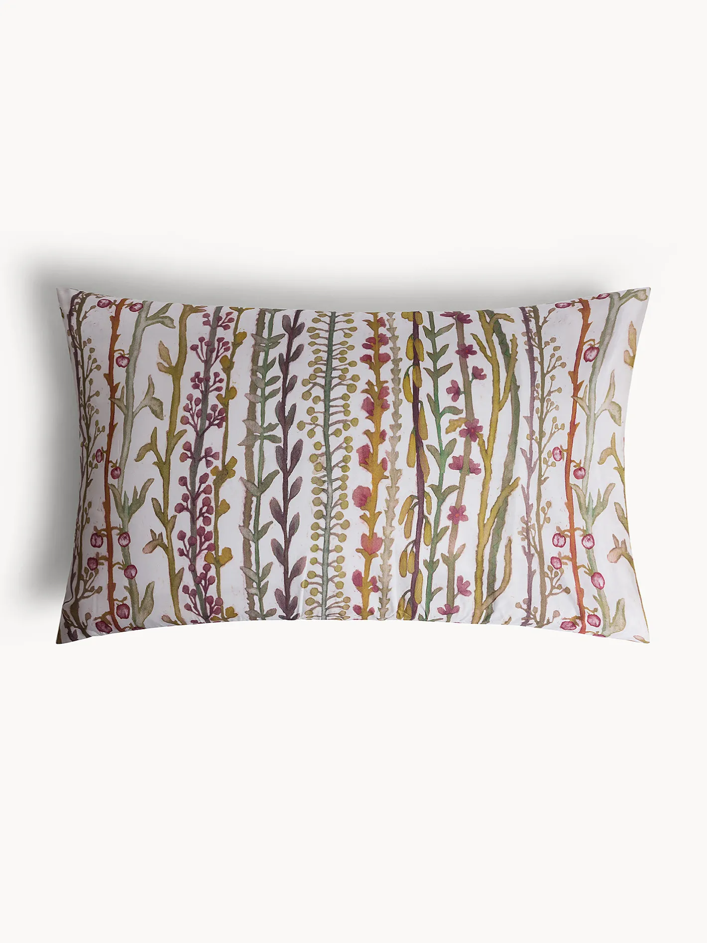 coincasa Biancheria Da Letto|Federe E Copricuscini|Federa in cotone percalle con stampata Multicolor