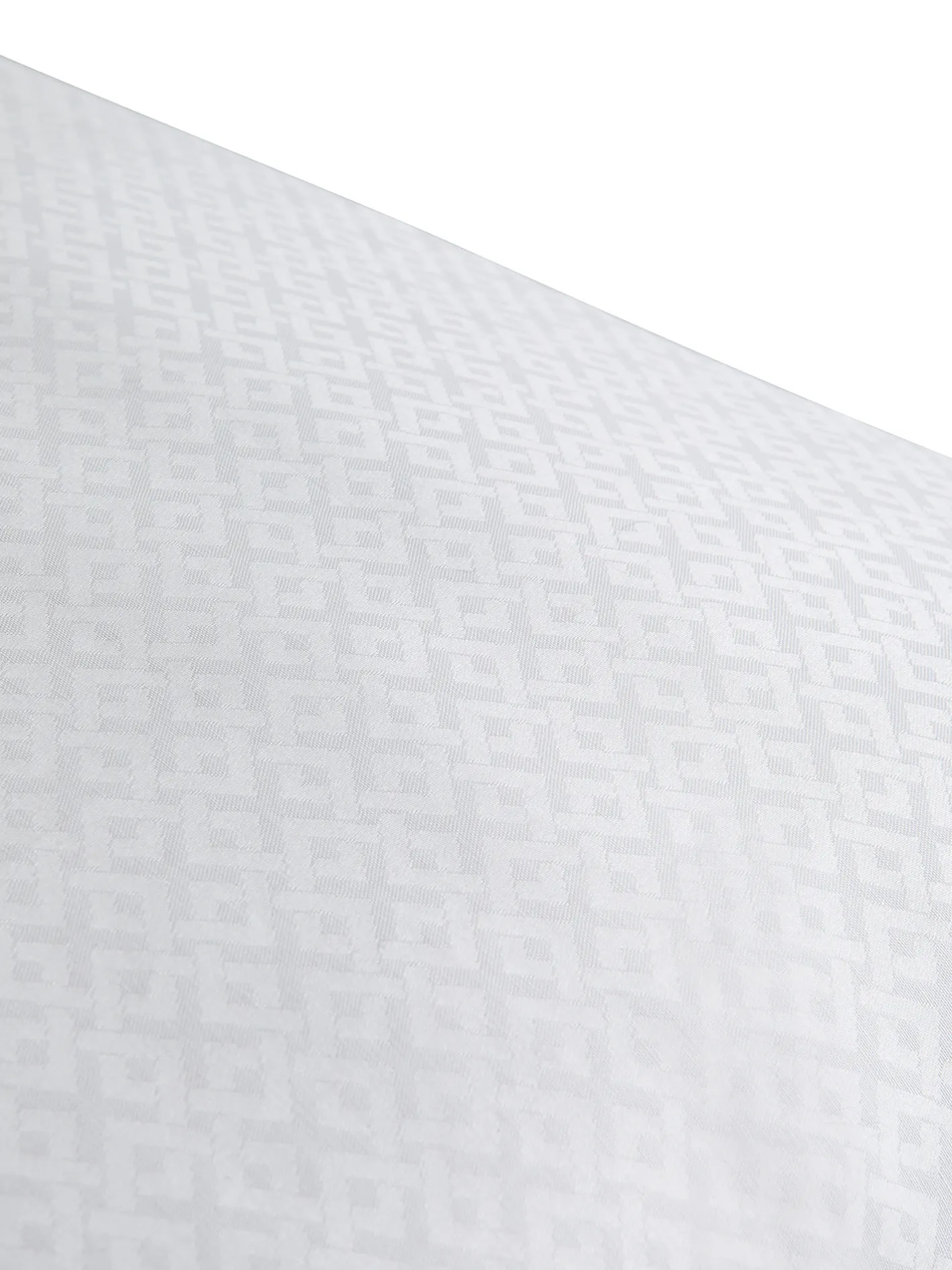coincasa Biancheria Da Letto|Federe E Copricuscini|Federa in cotone percalle jacquard Portofino Bianco