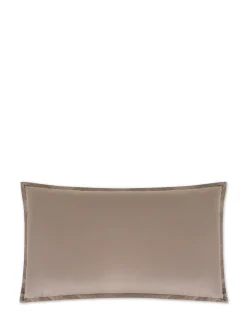 coincasa Biancheria Da Letto|Federe E Copricuscini|Federa in cotone percalle Zefiro Beige scuro