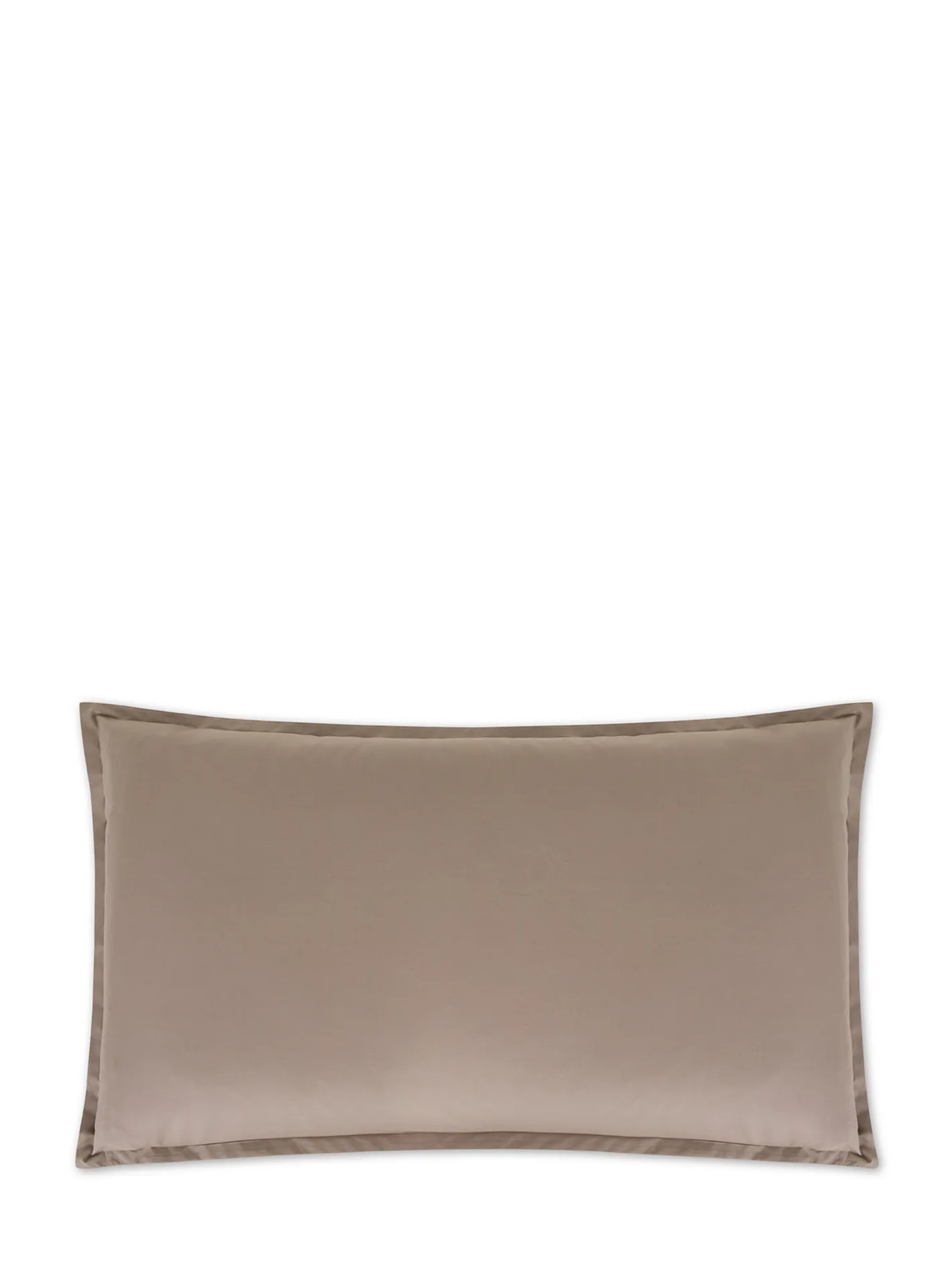 coincasa Biancheria Da Letto|Federe E Copricuscini|Federa in cotone percalle Zefiro Beige scuro