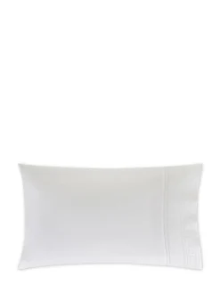 coincasa Biancheria Da Letto|Federe E Copricuscini|Federa in pregiato cotone percalle Portofino Bianco