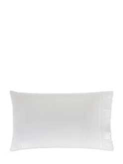 coincasa Biancheria Da Letto|Federe E Copricuscini|Federa in pregiato cotone percalle Portofino Bianco